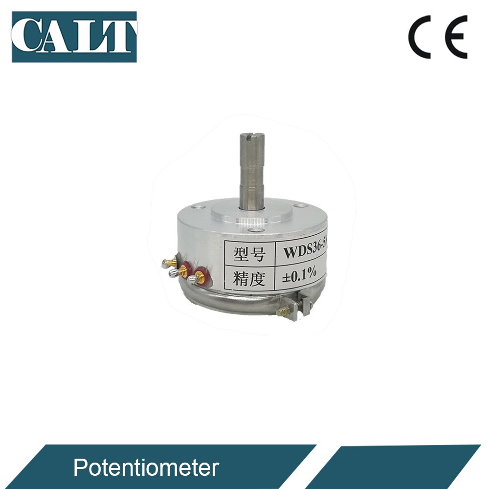 low price for WDS36-5K 360 degree small angle measuring sensors shaft encoder potentiometer 0.1% linearity