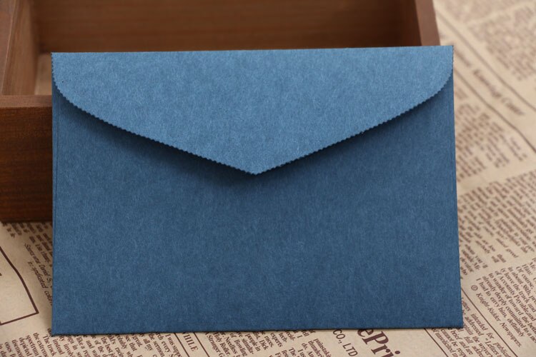 40pcs/lot Retro Paper Blank Paper Window Envelopes Wedding Invitation Envelope Thick Envelope: 2