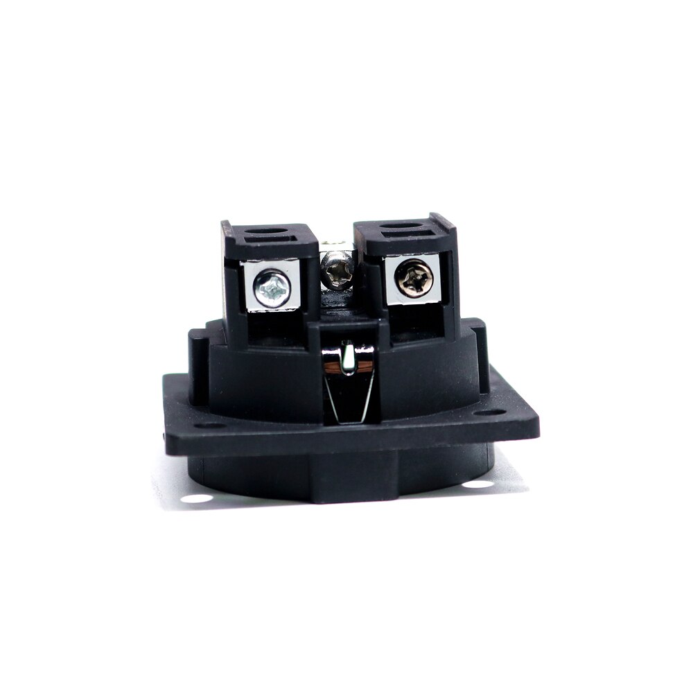 Plated Rhodium Neutral Copper FI-E30 AC 250V 16A EU Euro 2 pin IEC inlet Power Uitimate HSchuko Chassis socket