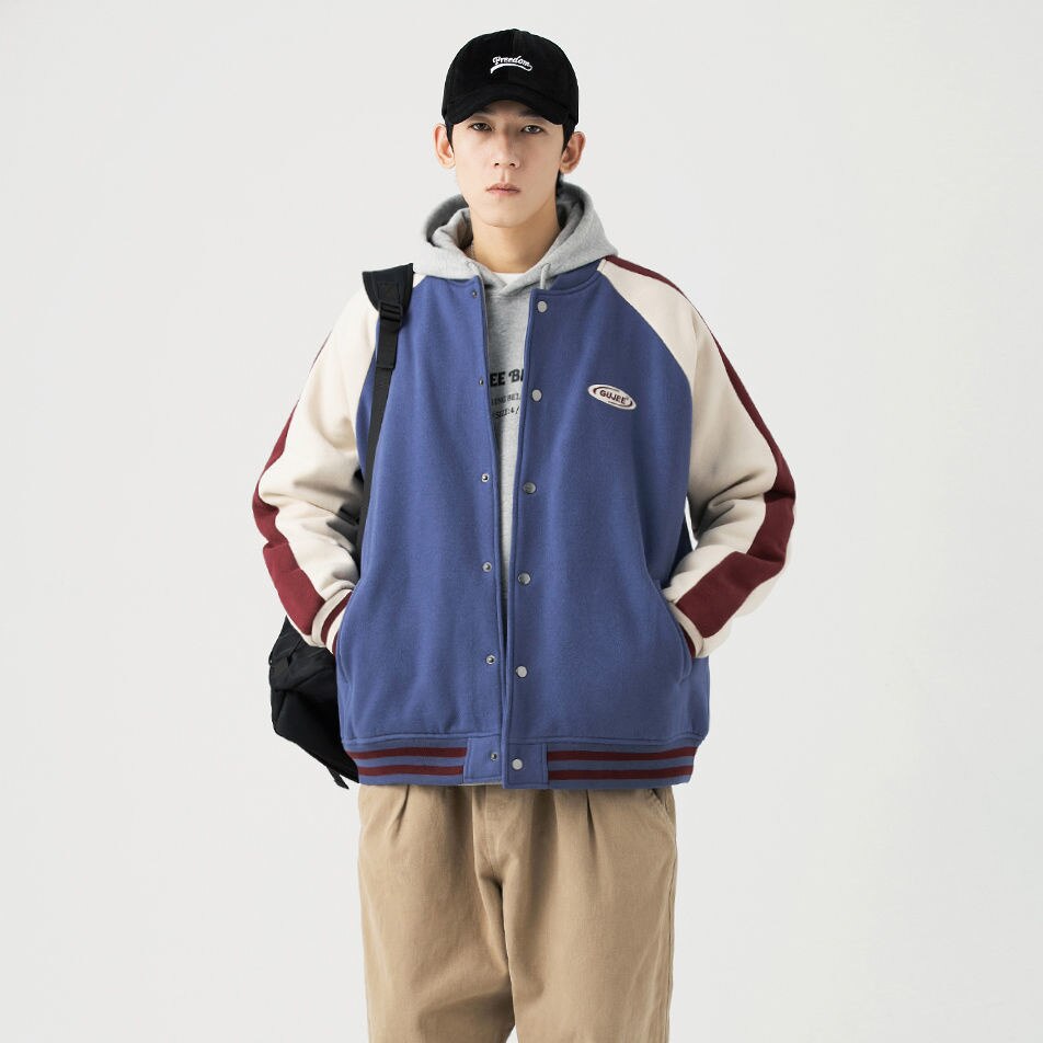 2022 Mens Clothing Goth Varsity Bomber Cyber Y2k Jacket Spring Baseball Basic Jaket Men Techwear Cardigan For Women Coat Autumn