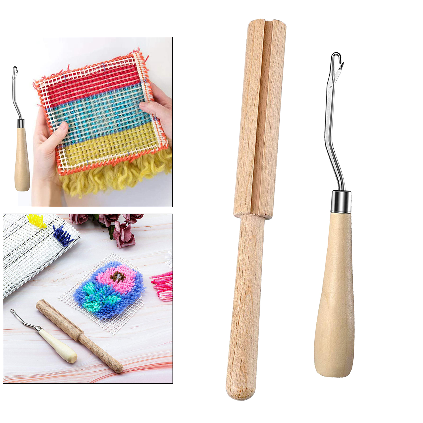 Yarn Cutter DIY Latch Hook Embroidery Crafting Needlework Crocheting Tool