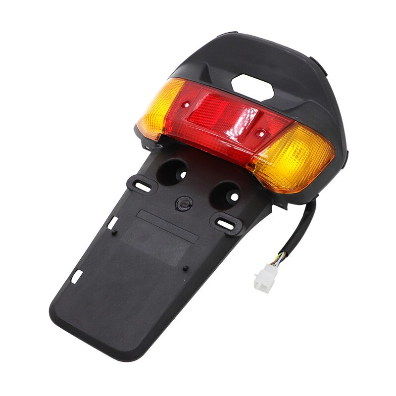 Til yamaha jog 50 cy50 1992-2001 jog jdm baglygte med skærmdæksel motorcykel led baglygte & bagskærm stop baglygte