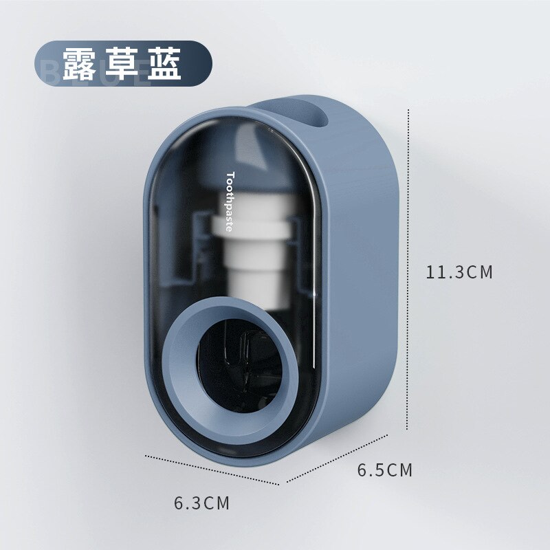 Wallmounted toothpaste holder Toothpaste dispenser Toothpaste stand automatic dispenser For toothpaste bathroom accessories sets: 1