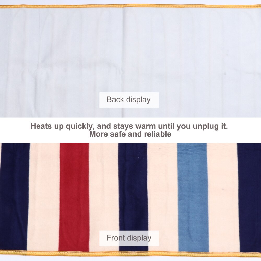 12V Electric Blanket Car Heating Blanket Portable Heated Travel Blanket for Auto