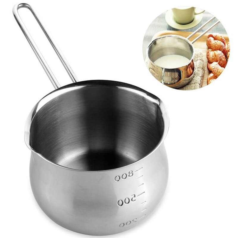 ALIM casserole chaude antiadhésive Pot de lait beurre chocolat fondu chauffage Pot plus casserole petite casserole fromage Pot avec bec verseur