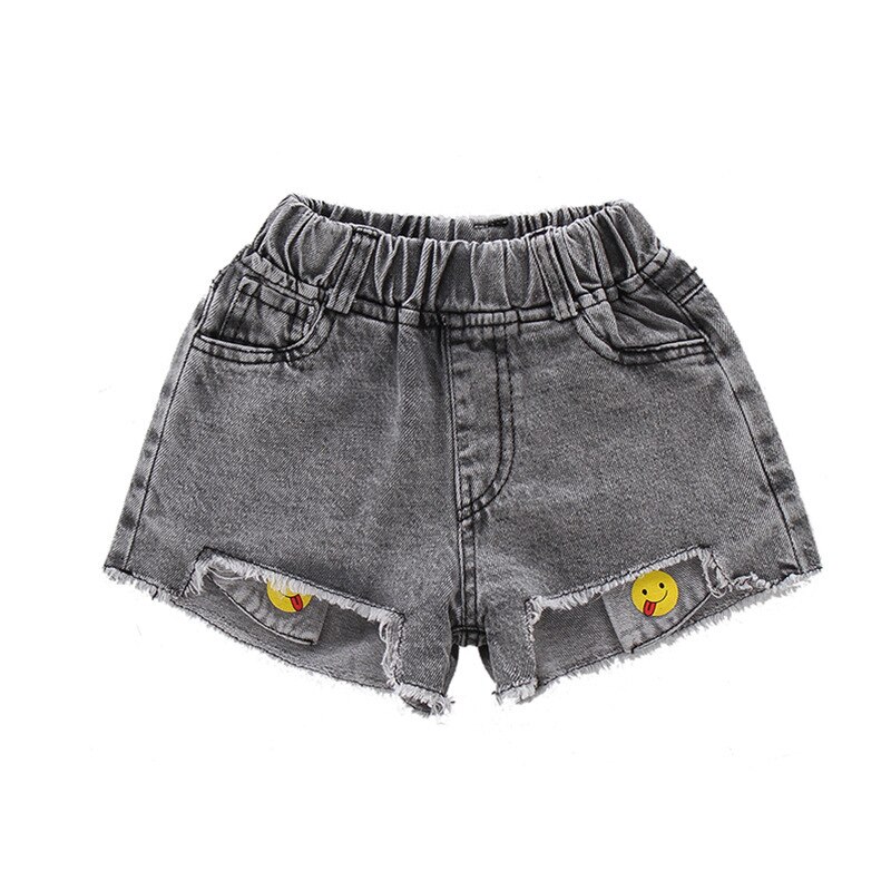 1 2 3 4 5 6 ans Bambin Filles Short Décontracté Short En Jean Pour Fille Enfants Shorts D'été Bébé Fille Pantalon En Denim Pour Enfants Short Neuf: Black / 18M