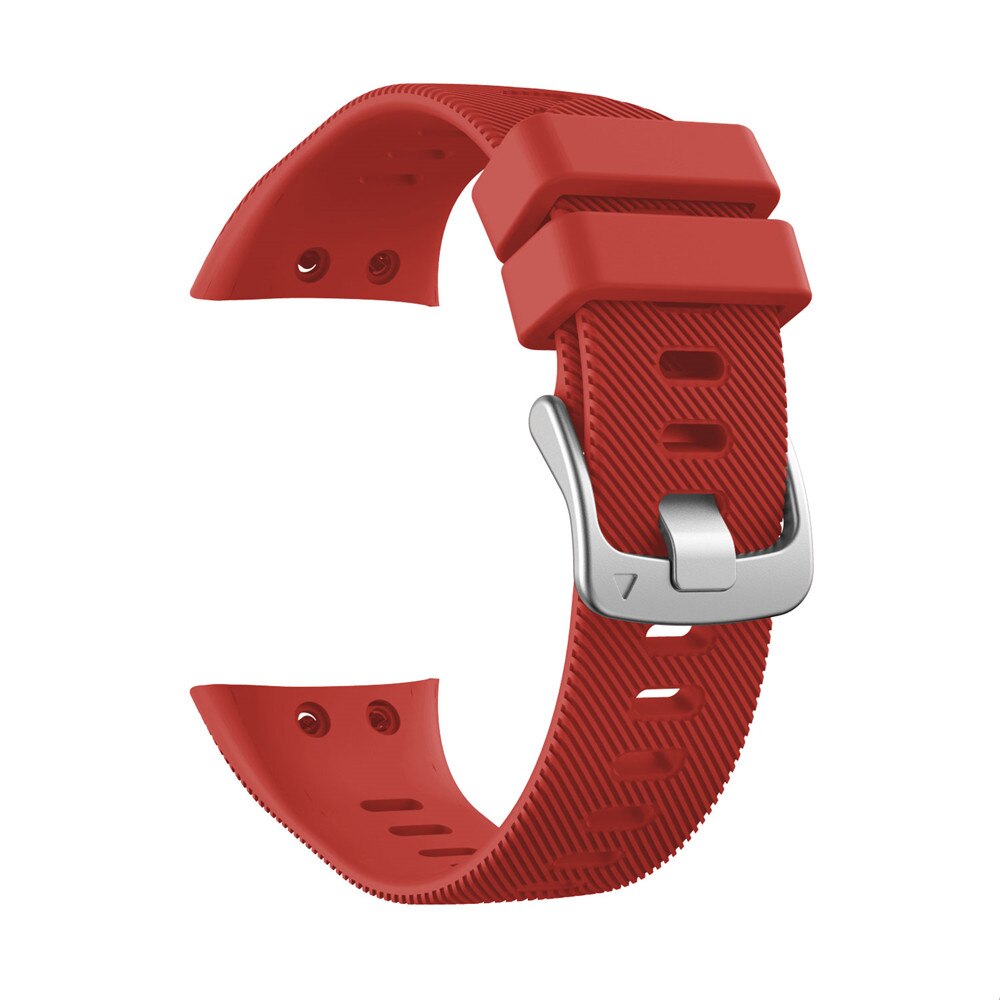 Silikon dla Garmin Forerunner 45 S moda zespoły sport bransoletka zamienna watchband dla Garmin Forerunner 45 smart watchstrap: Czerwony / For forerunner 45S