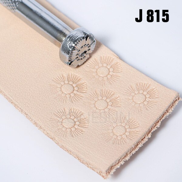 ZONESUN leather embossing kit Carving Printing Tool DIY Manual Leather Craft Stamps Art Pattern Leather Stamping Printing Tools: C432