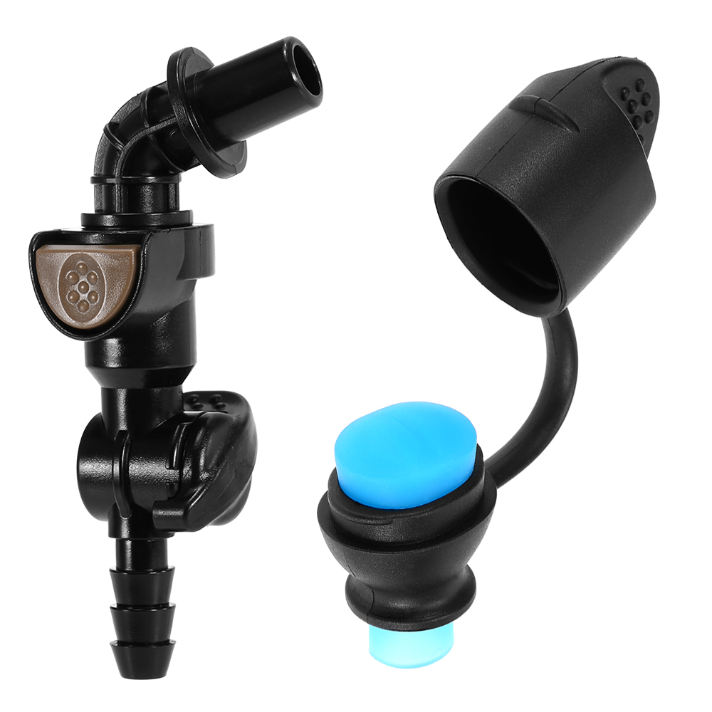 Hydration Bladder Bait Valve Replacement Hydration Pack Suction Valve Nozzle Bladder Tube Clip Hydration Bladder Accessory