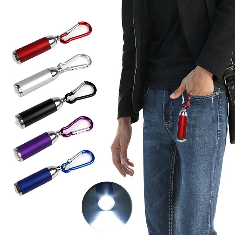 Portable Flashlight Keychain Torch Led Mini Torches Light Outdoor Waterproof Light Hiking Flashlights Keychain Decoration