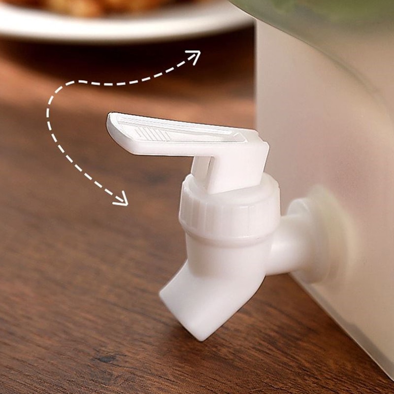 3500ml Water Pitcher Jug With Faucet Lemon Juice Kitchen Drinkware Kettle Pot Cold Ice Bottle Container Heat Resistant Ryback
