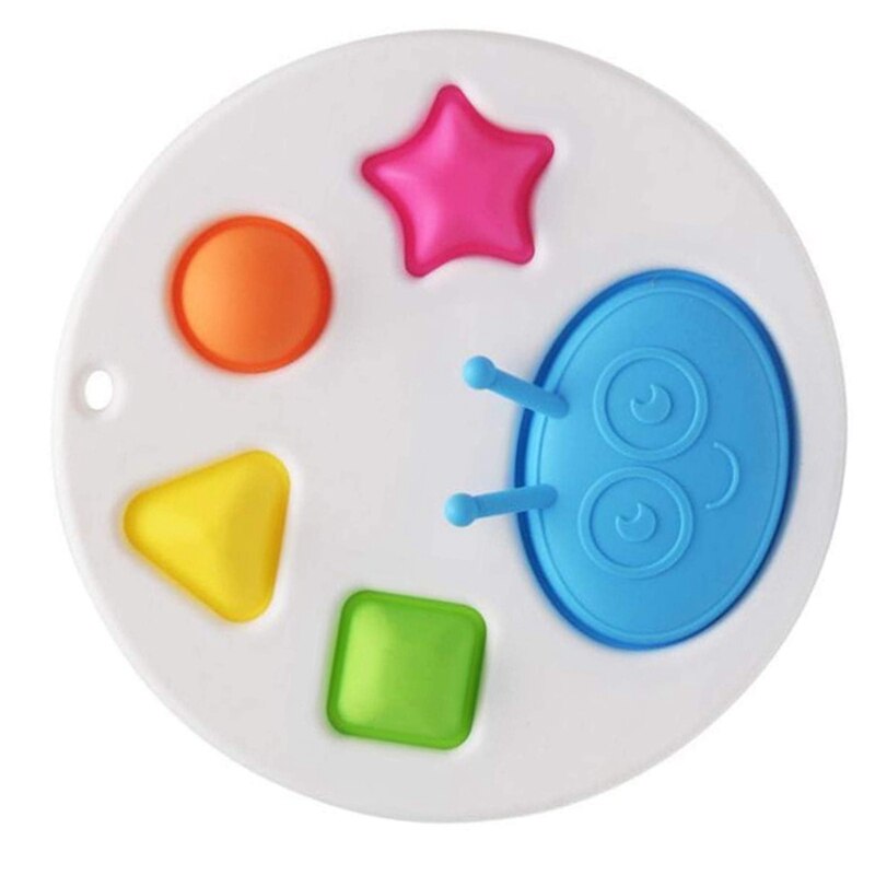 Baby Sensory Toys Simple Dimple Fidget Toy Learning Education Stress Relief Toys for Ages 1-3 Years Old