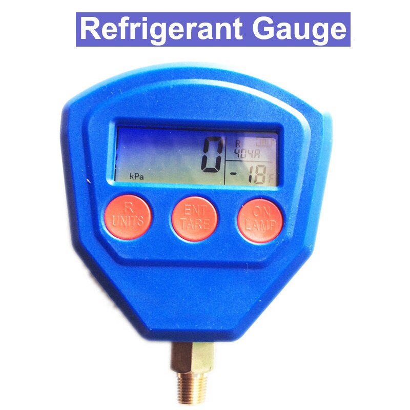 SP Digital Refrigerant Pressure Gauge/Vacuum Air conditioning refrigerant test table