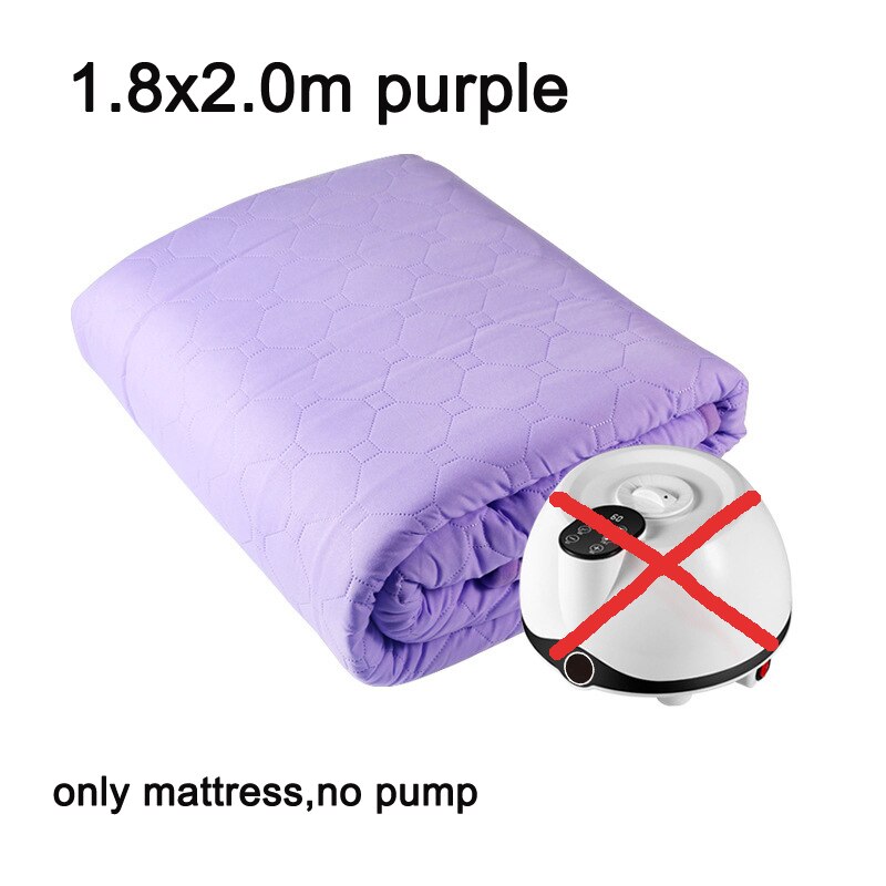 Koc elektryczny woda zimowa cyrkulacja wody mata grzewcza wymiana tylko materac 90x180cm 150x180cm 180x200cm: 180x200cm purpurowy