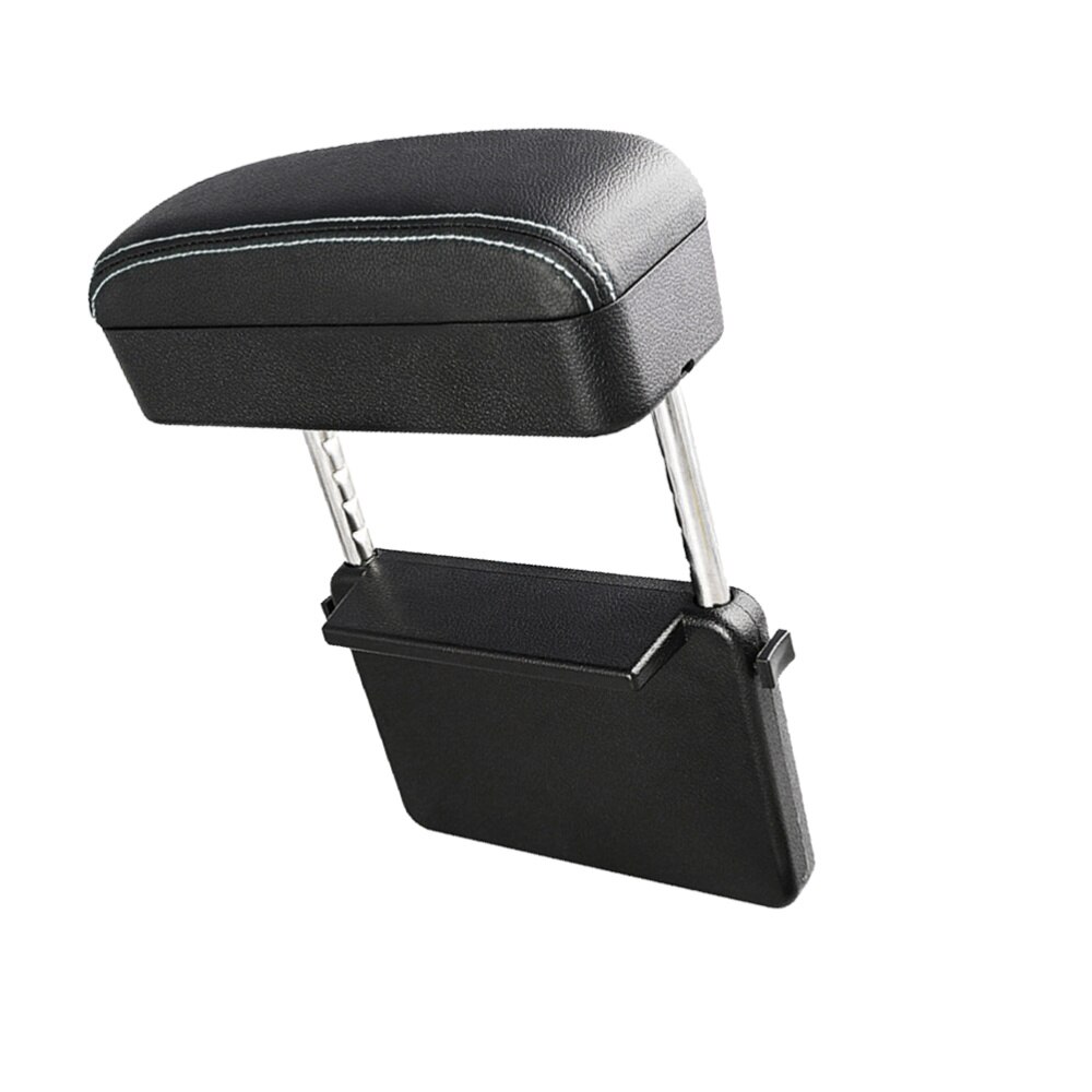 Universal Car Mounted Armrest Box Central Box Elbow Support Pad Car Center Console Armrests for Car Beige