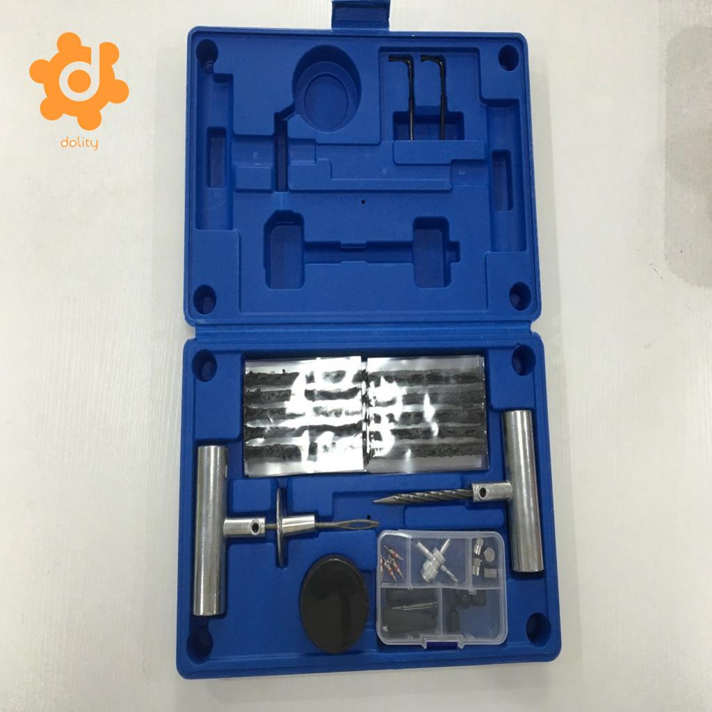 Tire Repair Kit Tools Heavy Duty 67pc Set For Motorcycle ATV Jeep Truck