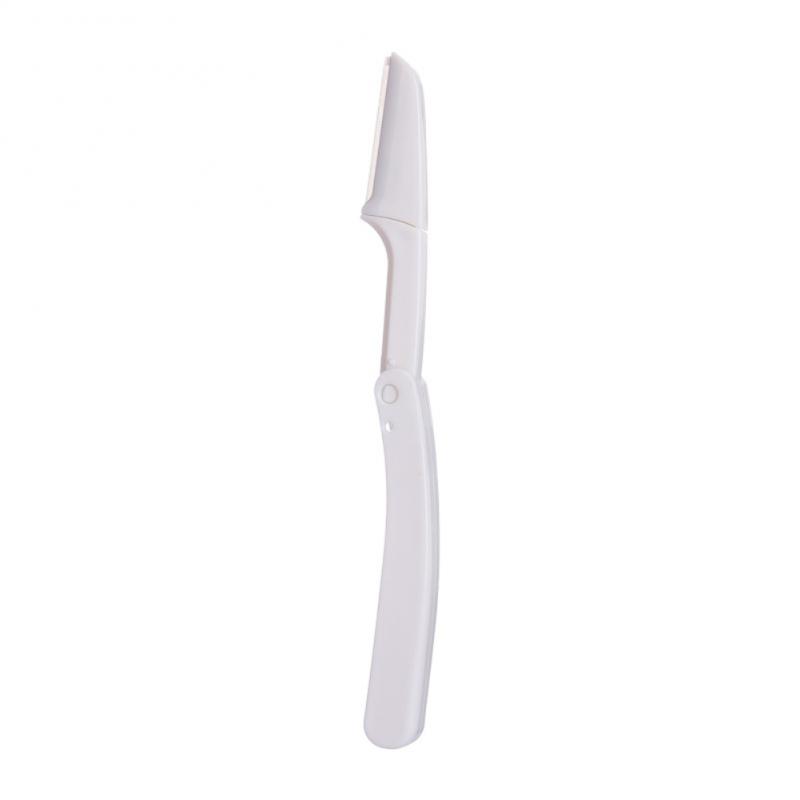 ﻿ 1PCS Eyebrow Trimmer Ladies Face Shaver Women Safe Gentle Makeup Tool For Women Anti-scratch Razor Makeup Tools Trendy ﻿: black