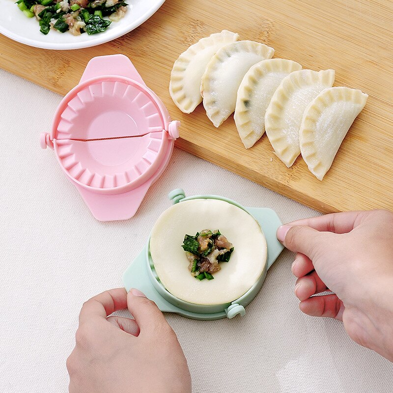 3pcs 13cm Easy Cooking DIY Dumpling Mold Dumplings Maker Dough Press Dumpling Pie Ravioli Mould Kitchen Tool Baking Accessories