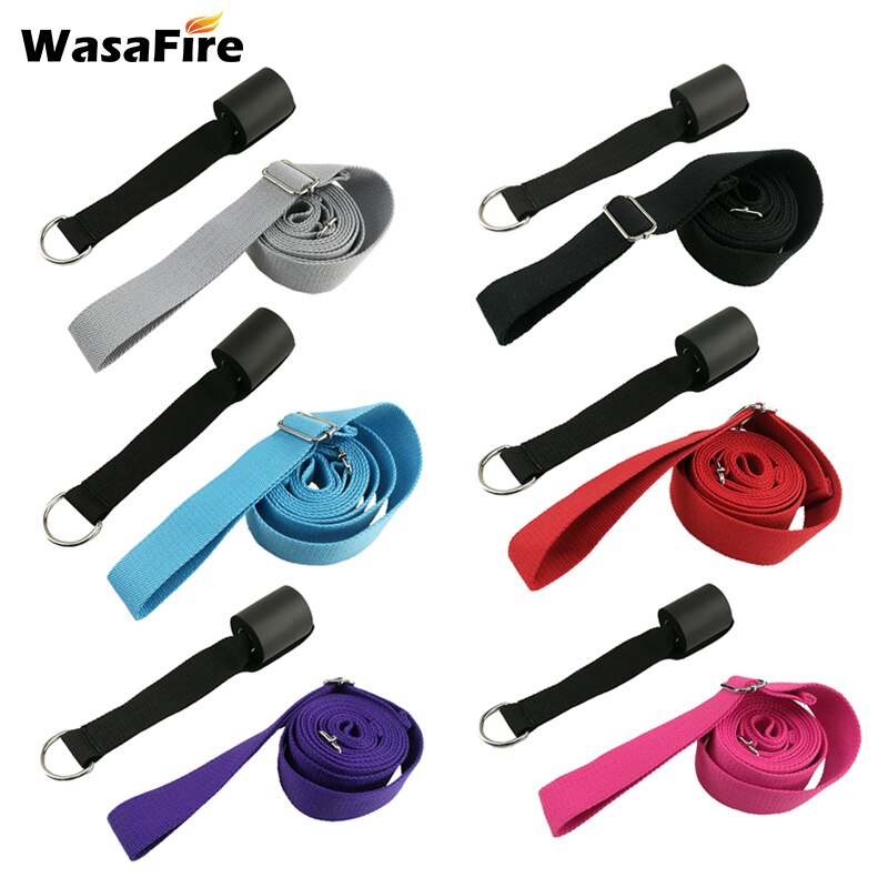 Door Yoga Flexibility Leg Stretch Belt Flexibility Stretching Leg Stretcher Strap for Dance Gymnastics Trainer 300*3.8*0.2CM