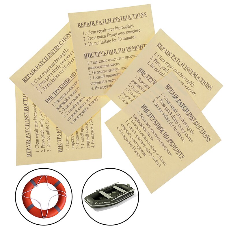 2PCS/5PCS Repair Adhesive Patch For Inflatable Toy PVC Puncture Swimming Pools Float Air Bed Dinghies Circular Patches