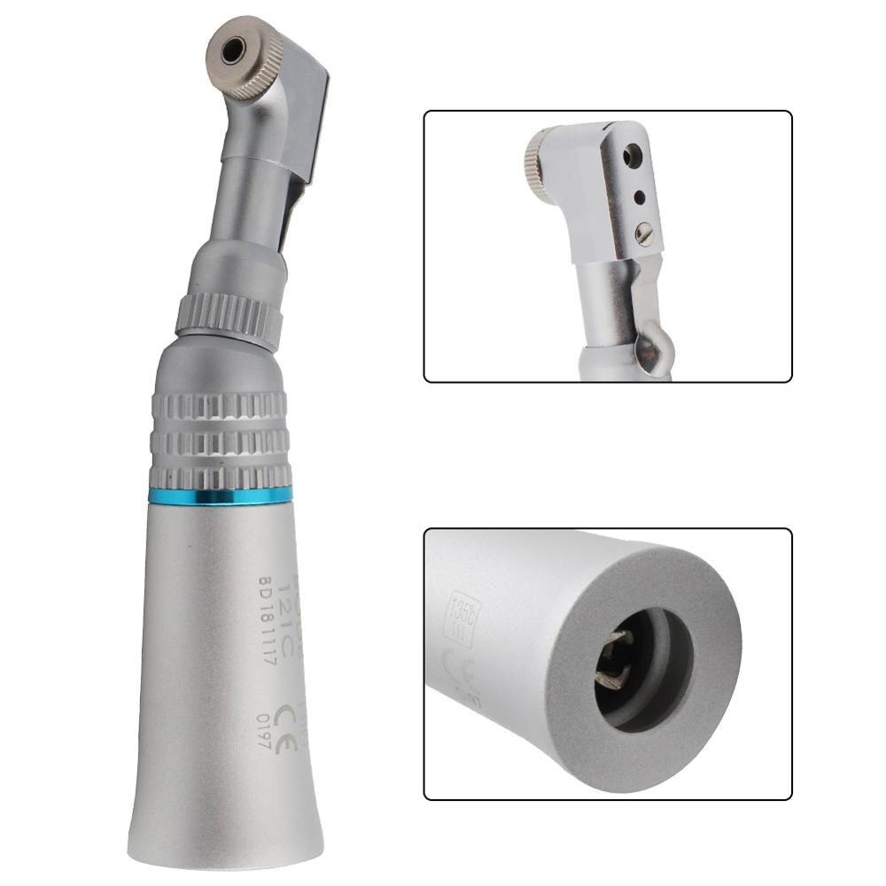 Dental Low Speed Handpiece Air Turbine Contra Angle Handpiece Push Botton Dental Handpiece BODE 122CP: Wrench Contra 121C