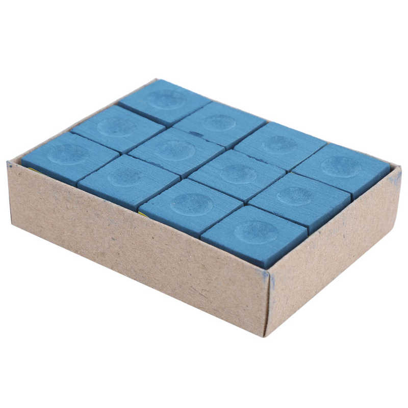 Club Head Chalk 1Box Portable Snooker Billiard Pool Club Head Chalk No‑slip Supply Accessories Snooker Chalk