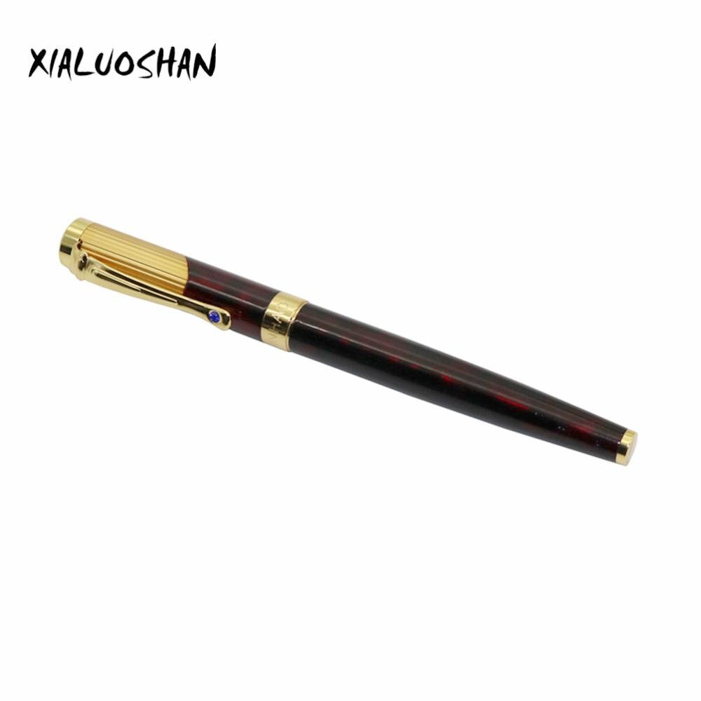 1 Pcs Student Medium 0.5mm Nib Fountain Pen The Best Give Friend School Stationery Jinhao 9009: Burgundy