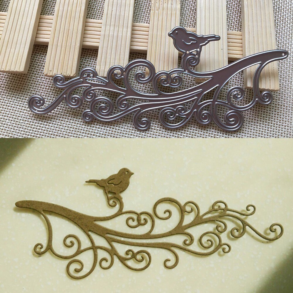 Kwiat liście metalowe wykrojniki klon drzewo liściaste Scrapbooking wykrojniki DIY tłoczona kartka album dekoracje ślubne