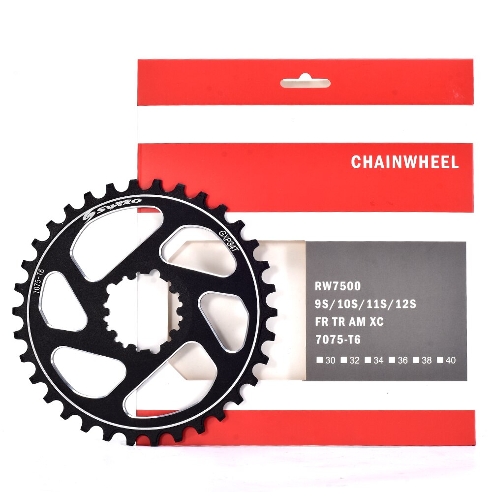 SWTXO GXP mtb mountain bike crank hollow integrated crank set direct mount chainwheel 32 T 34 T 36 T 38 T For Sram