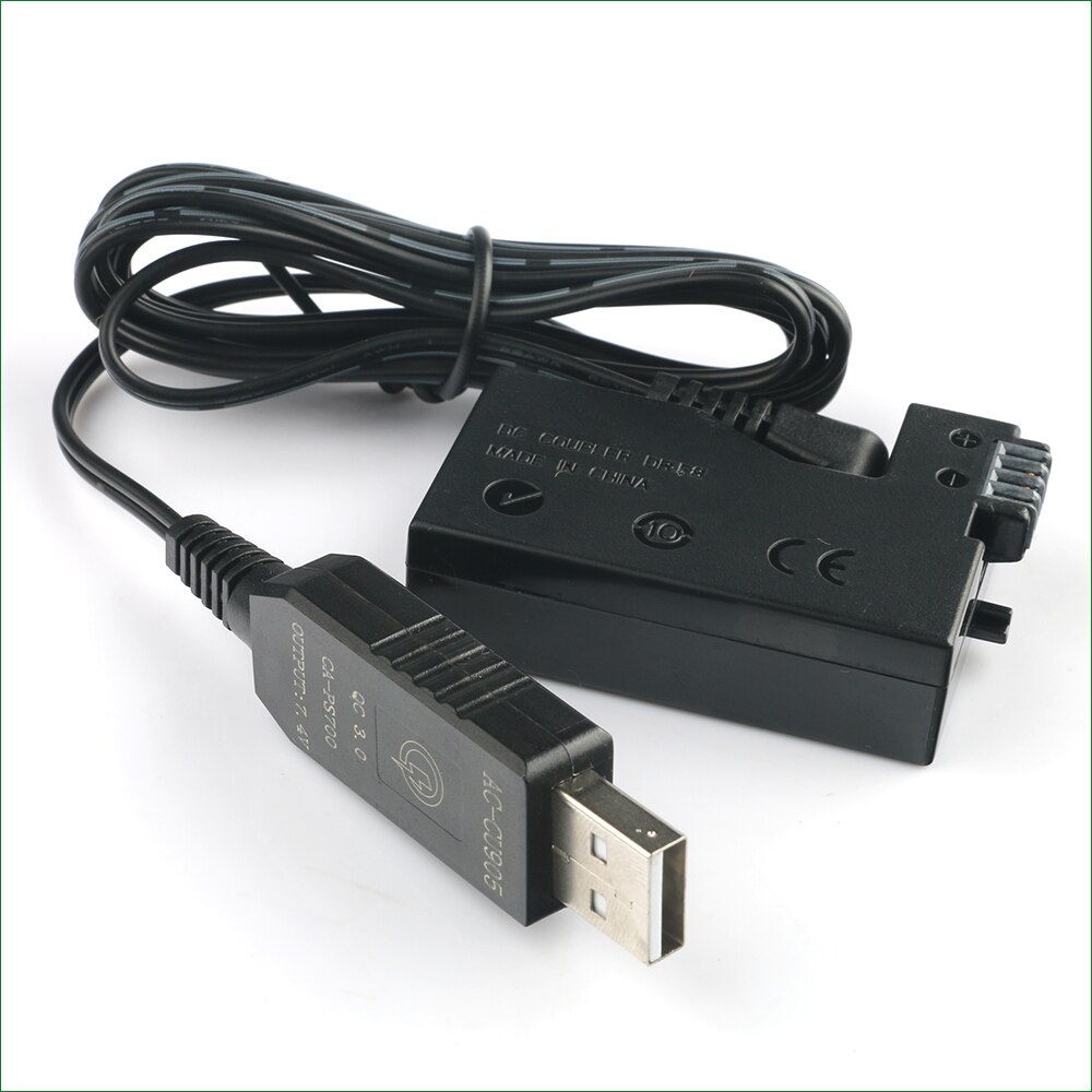QC3.0 USB TO LP-E8 LP E8 LPE8 Dummy Battery ACK-E8 DR-E8 DC Coupler for Canon EOS 550D 600D 650D 700D T2i T3i T4i X4 X5 X6i