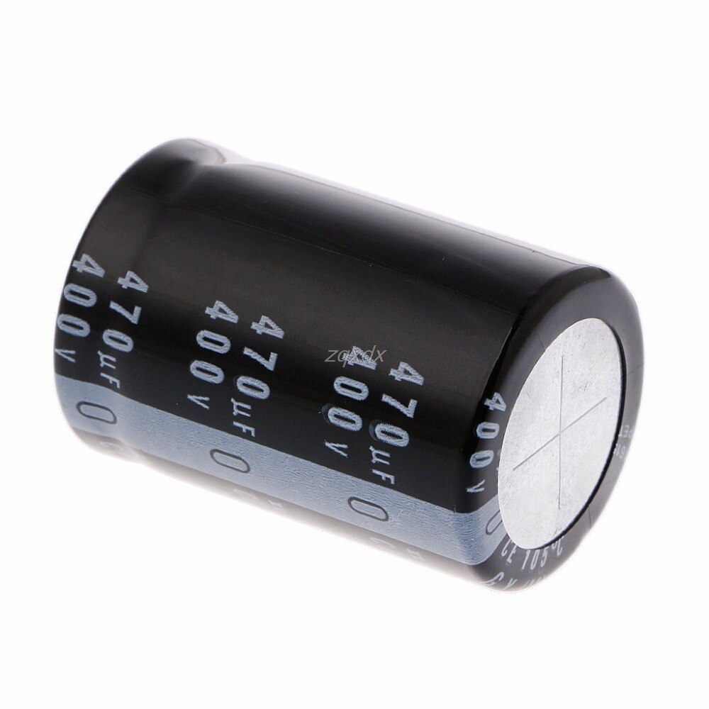 400V 470uF 30x45mm de alta frecuencia de baja resistencia GX condensador electrolítico 105 grados Celsius JAN10 y
