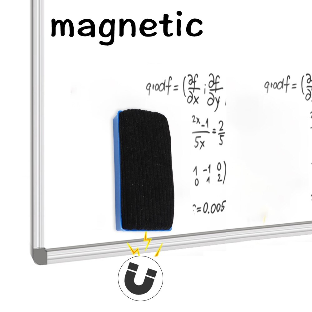3pc/ sæt magnetisk tør aftørring whiteboard børste tavle tavlerenser viskelæder skrive viskelæder til klasseværelset hjemmekontor leverandør