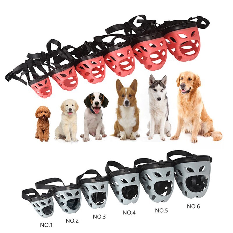 1pc muilkorven voor honden, mondkapje, anti-blaf, bijtbestendige muilkorf voor honden, trainingsmasker voor honden, mondaccessoires