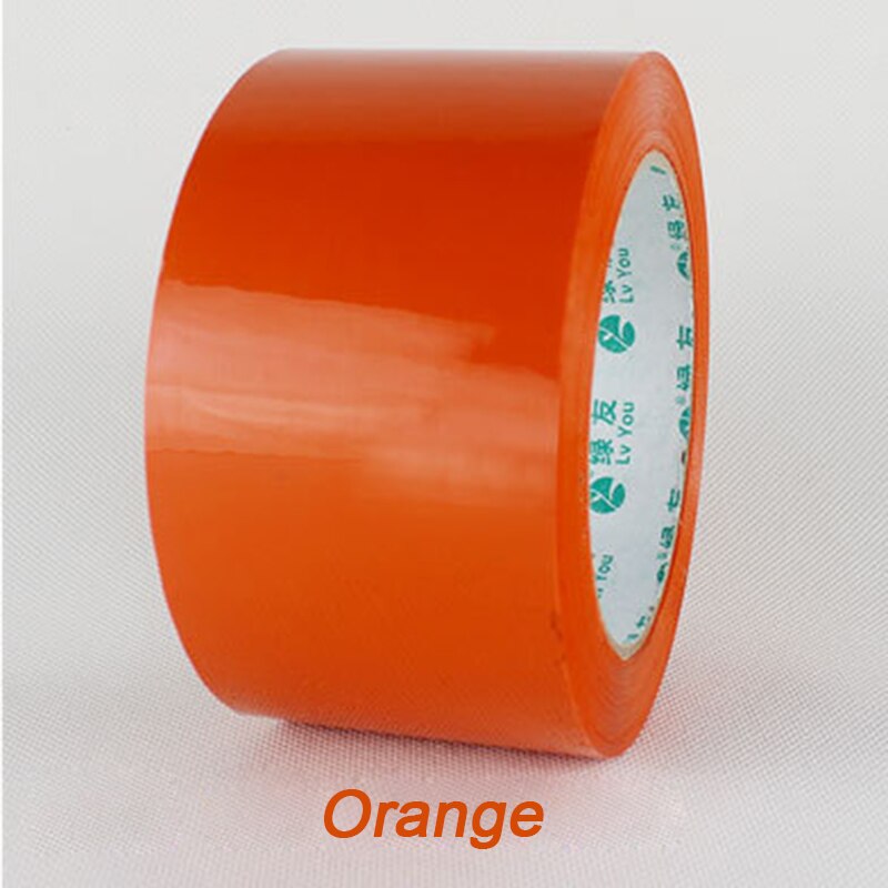 7.2cm x 70m BOPP Adhesive Tape Colorful Packaging Tapes Plastic Sealing Packer Tape Packaging Parcel Tapes Office Supplies: orange