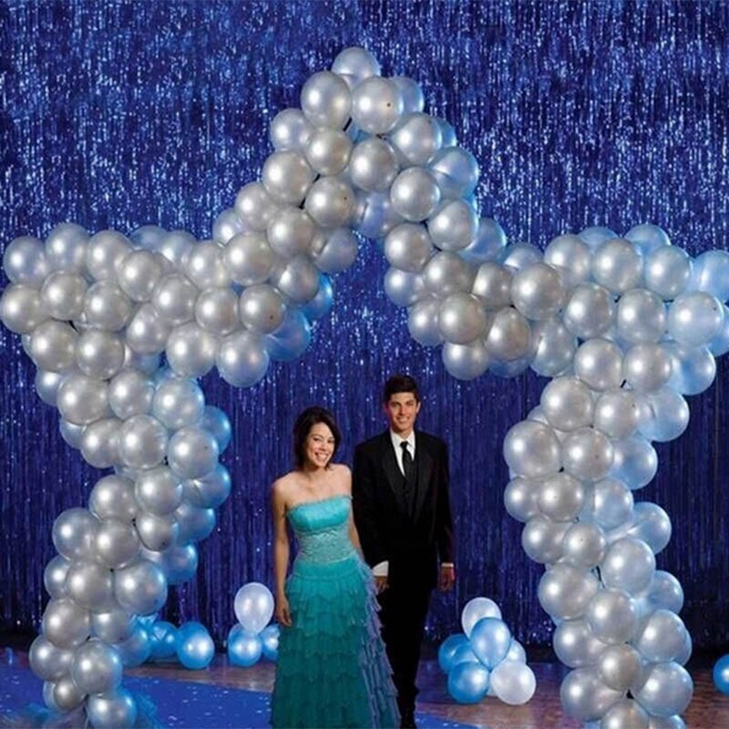 1 Pcs Door Curtain Decoration Fringe Tinsel for Birthday Party Wedding Background Backdrop FPing