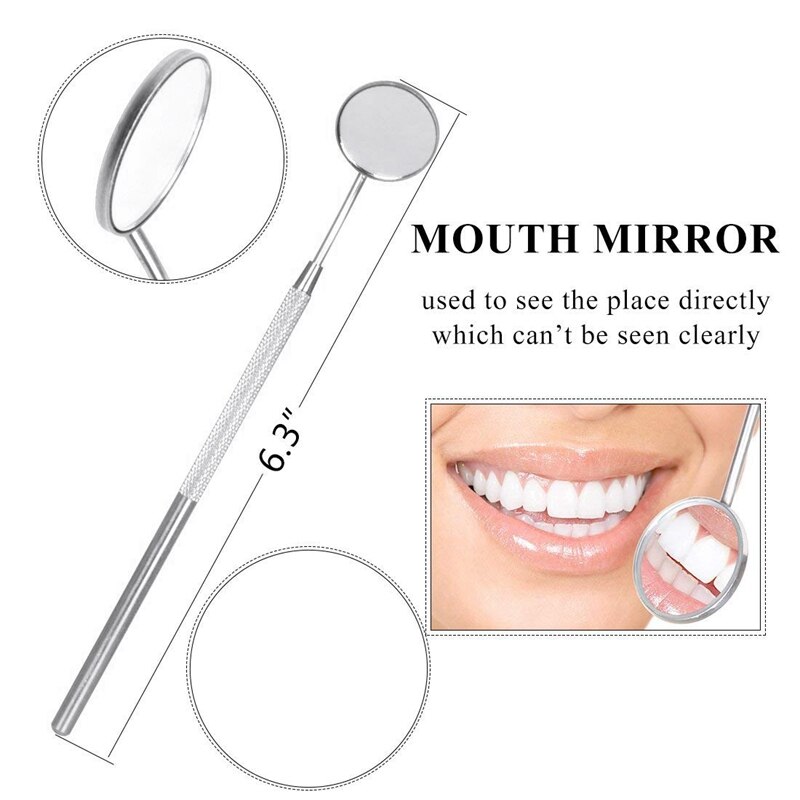 Outils de nettoyage des dents préparés Kit d'hygiène enlever le tartre 4 pièces