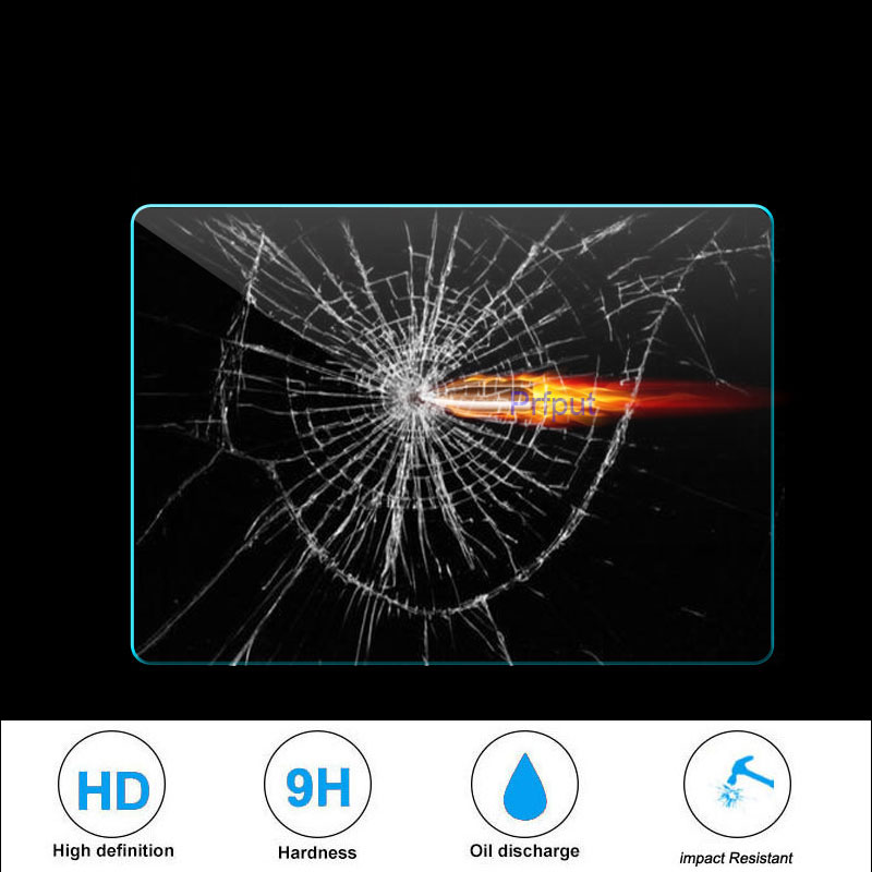 7 "8" 9 "10" universele Gehard Glas Screen Protector Film voor Tablet Ereader Ebook auto gps navigatie DVD Stereo Radio