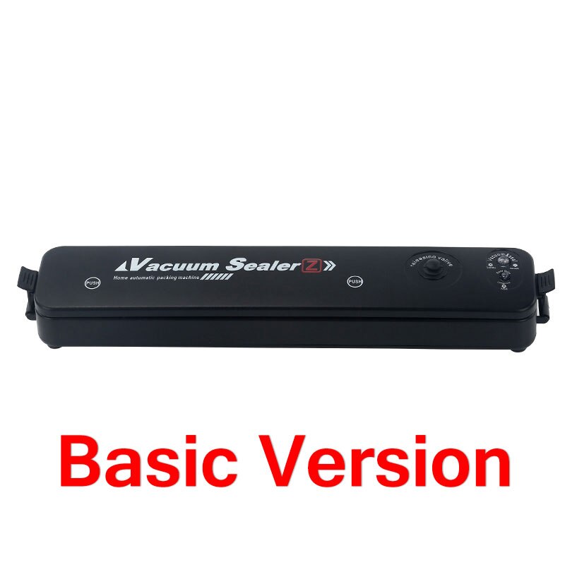 Vacuum Food Sealer Packaging Machine 220V Household Food Vacuum Sealer Film Sealer Vacuum Packer: basic machine / EU Plug