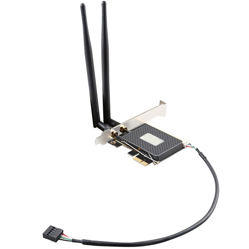 MINI PCIE Desktop Wifi Adapter PCI-E X1 Wireless WiFi Network Adapter Converter Card Support Bluetooth for PC