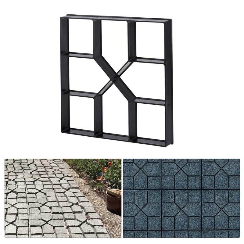 thumbnail image 2 of Concrete Molds Reusable Walk Maker Stepping Stone ... – Grandado 2 of 11