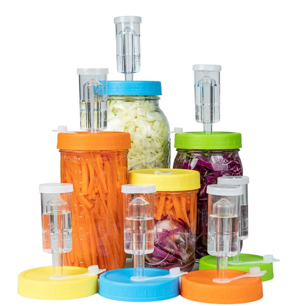 Couvercle de Fermentation pour bocaux Mason large, 86mm, couvercle de Fermentation Premium, Kit de Fermentation pour bocaux larges