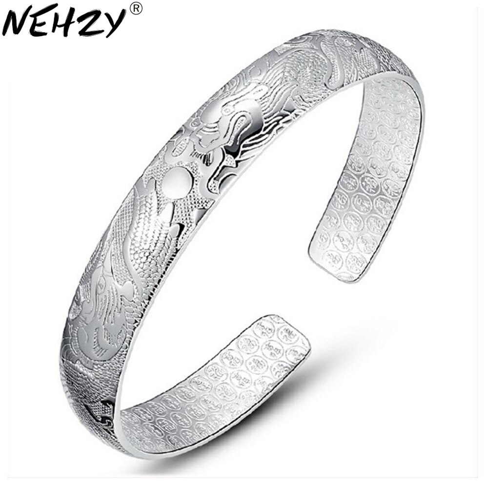 999 fine silver bracelet Lucky Dragon Factory Outlet small jewelry ethnic style bracelet Female jewelry