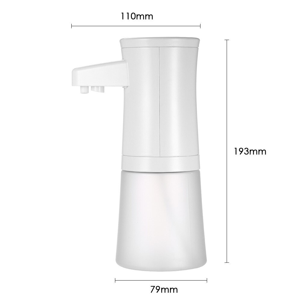 350ml Smart Automatic Foam Soap Dispenser Foaming Soap DispenserHand Washing Liquid Machine Non-touch Soap Dispenser