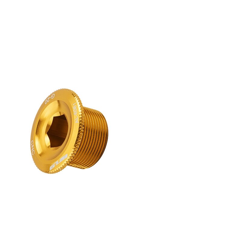 Vis de bras de vilebrequin pour vélo Deore/SLX/XT G-20, pièces de bicyclette, GUB, CNC AL-6061: YELLOW