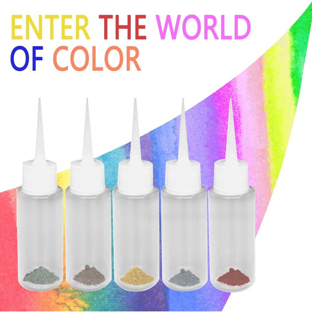 50ML 5 Bottles Kit Multicolor Paint Pigment For Drawing Artist Drawing Graffiti Wall Painting Student Art Supplies
