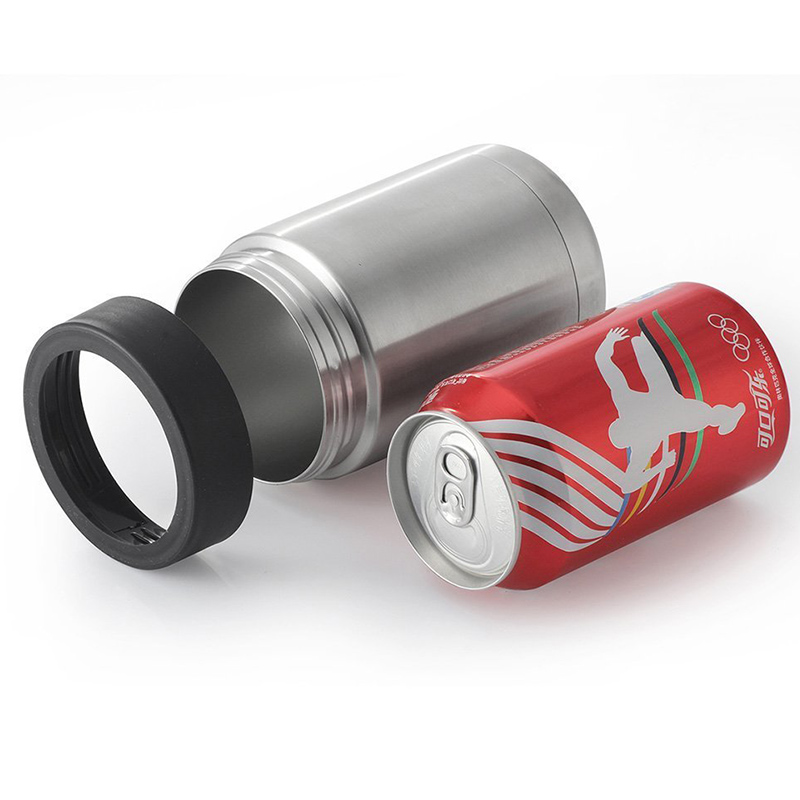 12 OZ Rvs Bier Fles Koud Keeper Kan/Fles Houder Dubbele Wand Vacuüm Geïsoleerde Bierfles Koeler Bar accessoires