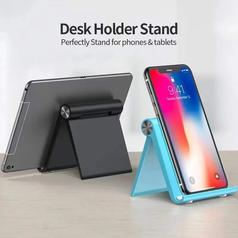 Universal Desktop Mobile Phone Holder Stand For IPhone IPad Adjustable Tablet Foldable Table Cell Phone Desk Stand Mount Holder