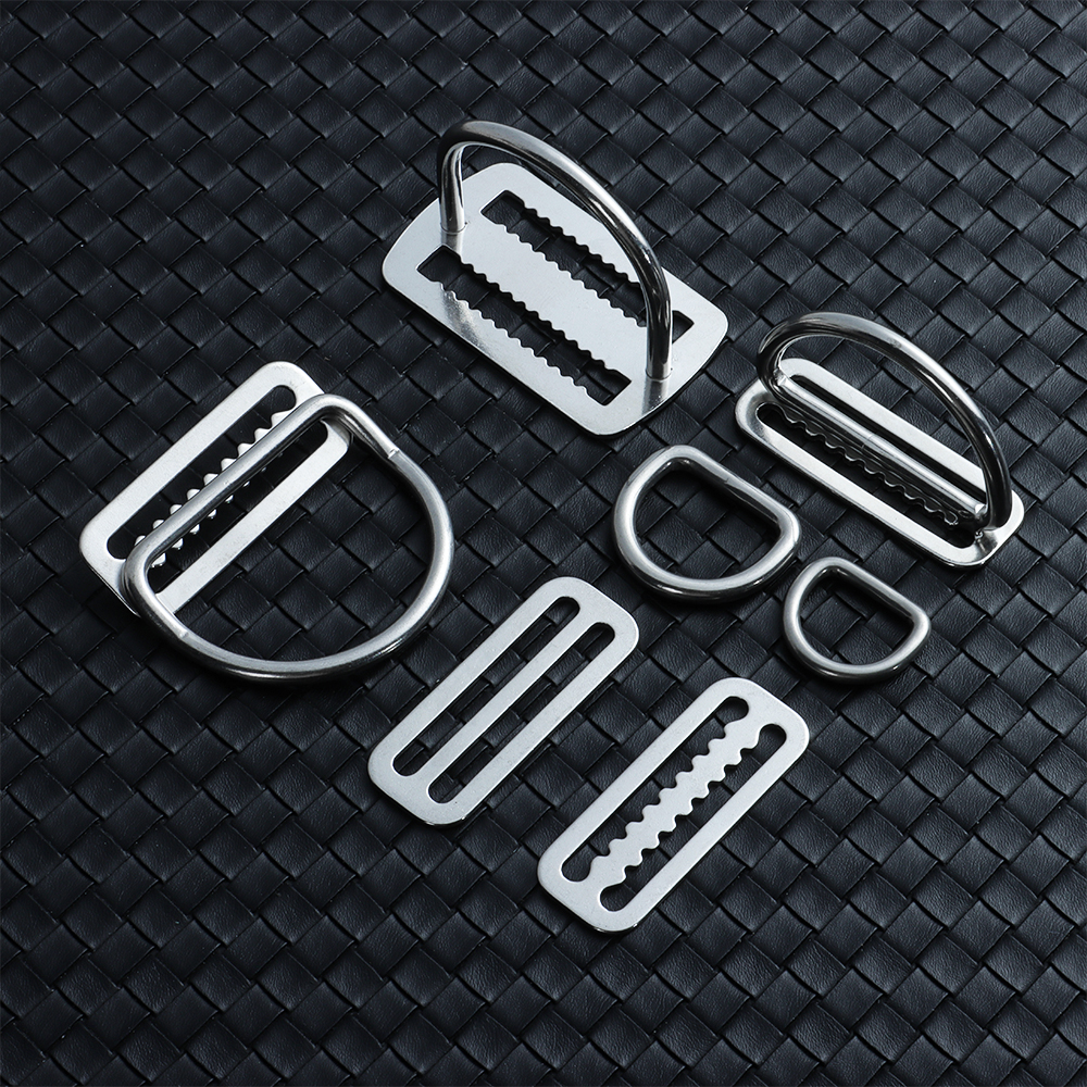2" Stainless Steel Scuba Diving Weight Belt Slide Keeper D Ring Webbing Harness Belt Retainer Stopper Freediving BCD Accessoires