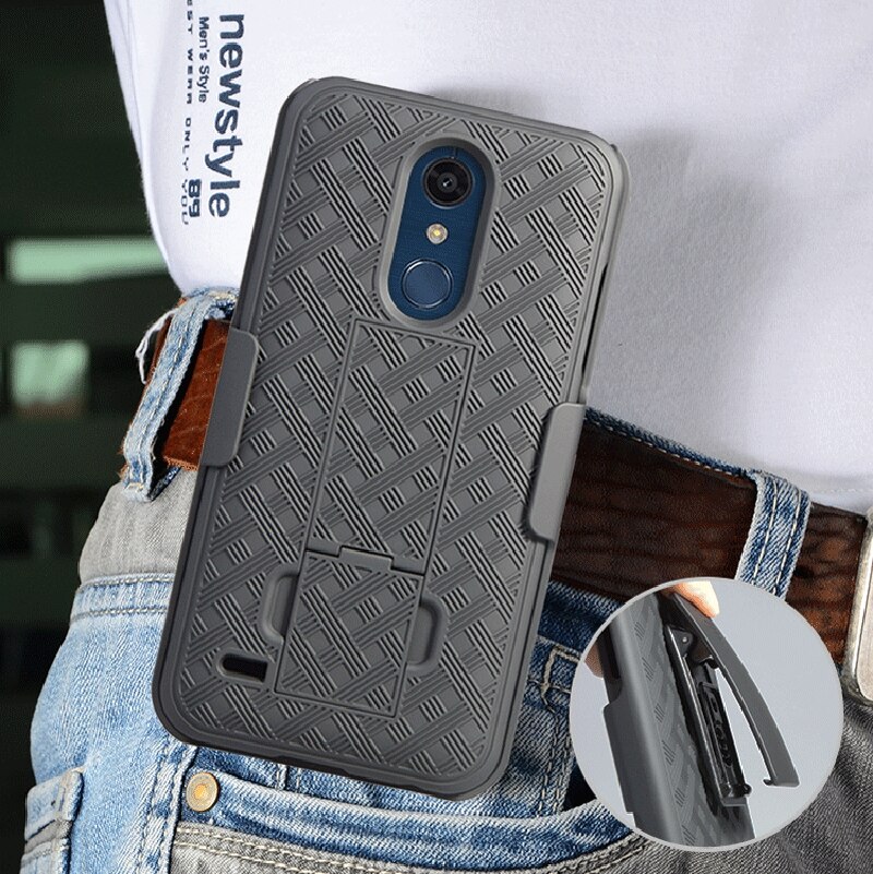 Business Man Waist Belt Clip Holster Running Sports Case For LG stylo 4 Stylo 5 Stylus 5 Phone Hard Back Case