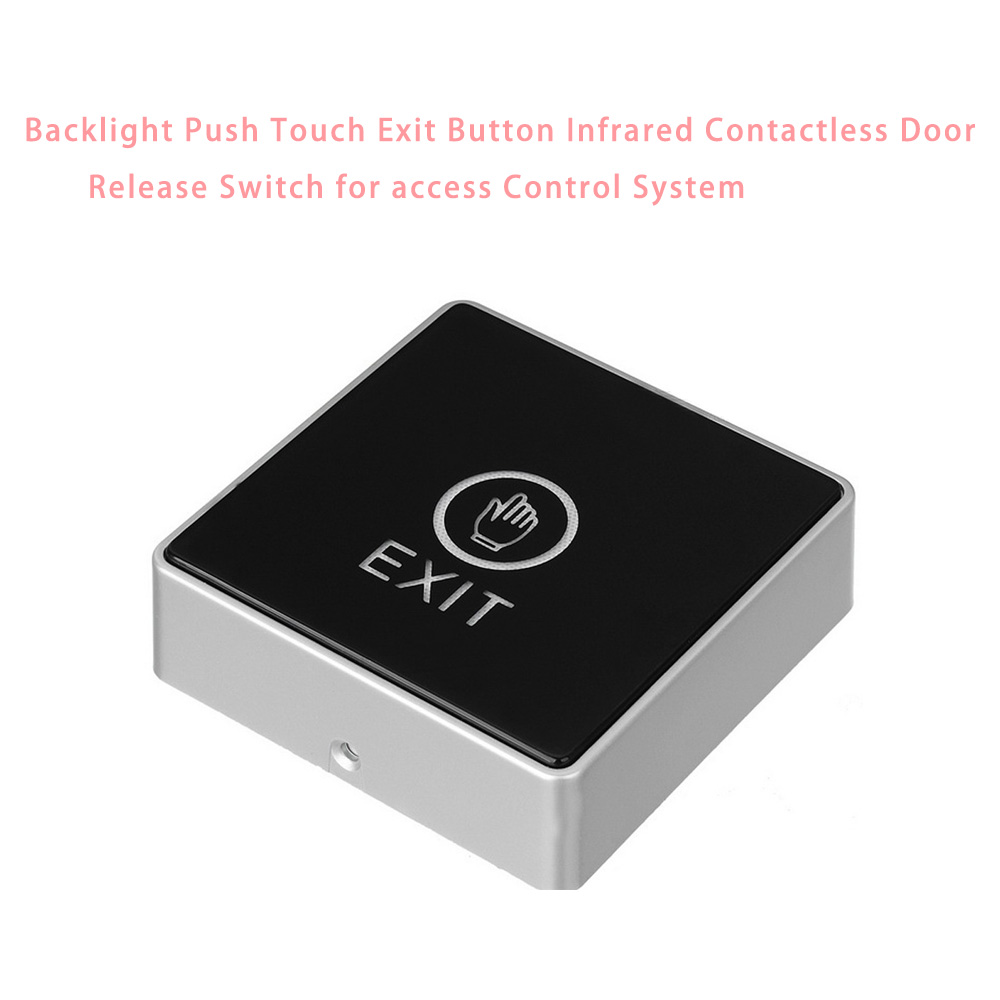 Push Touch Exit Button Door Eixt Release Button With LED Indicator for Home Security Protection for Home access Control System